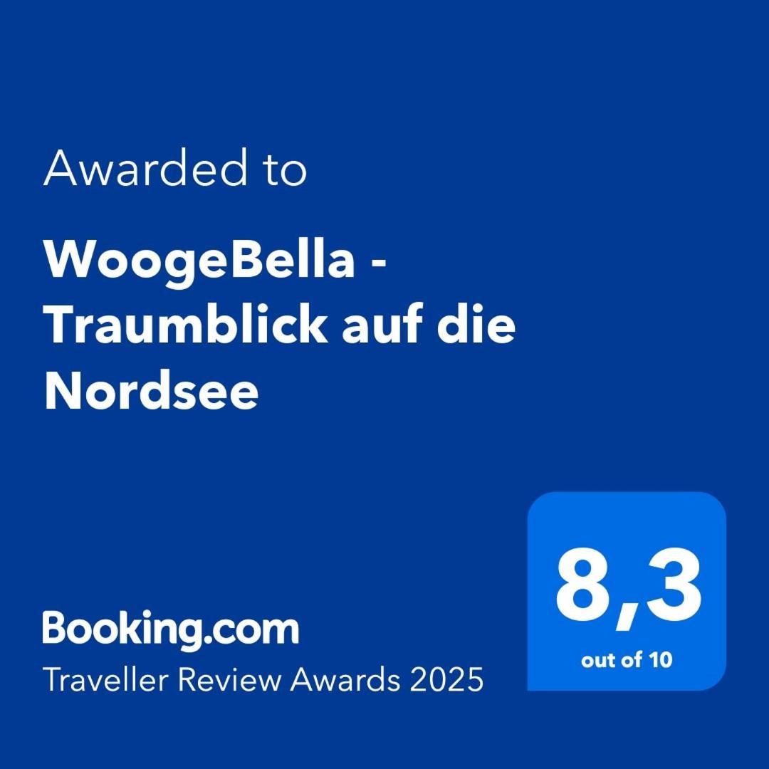Woogebella - Traumblick Auf Die Nordsee Wangerooge Exteriör bild